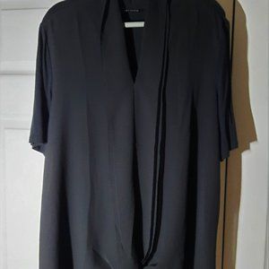 H by Halston Crepe Blouse XL